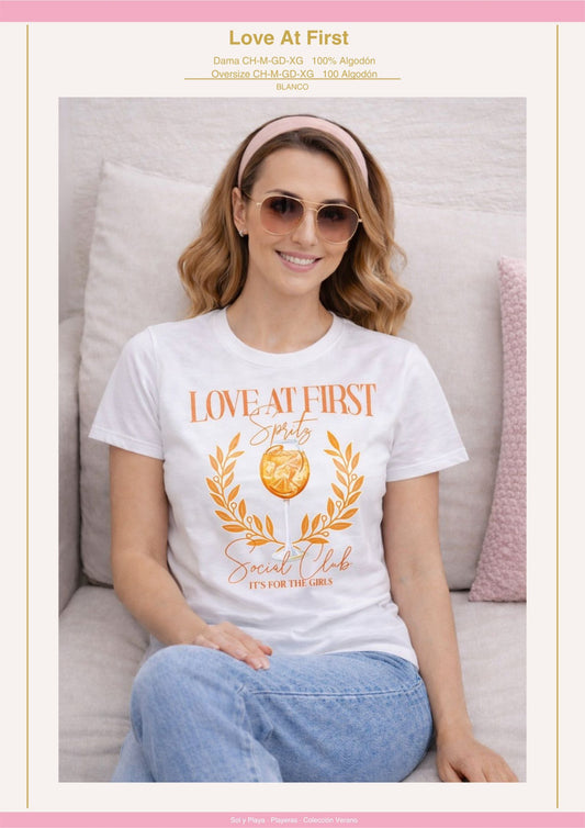 PLAYERA LOVE AT FIRST