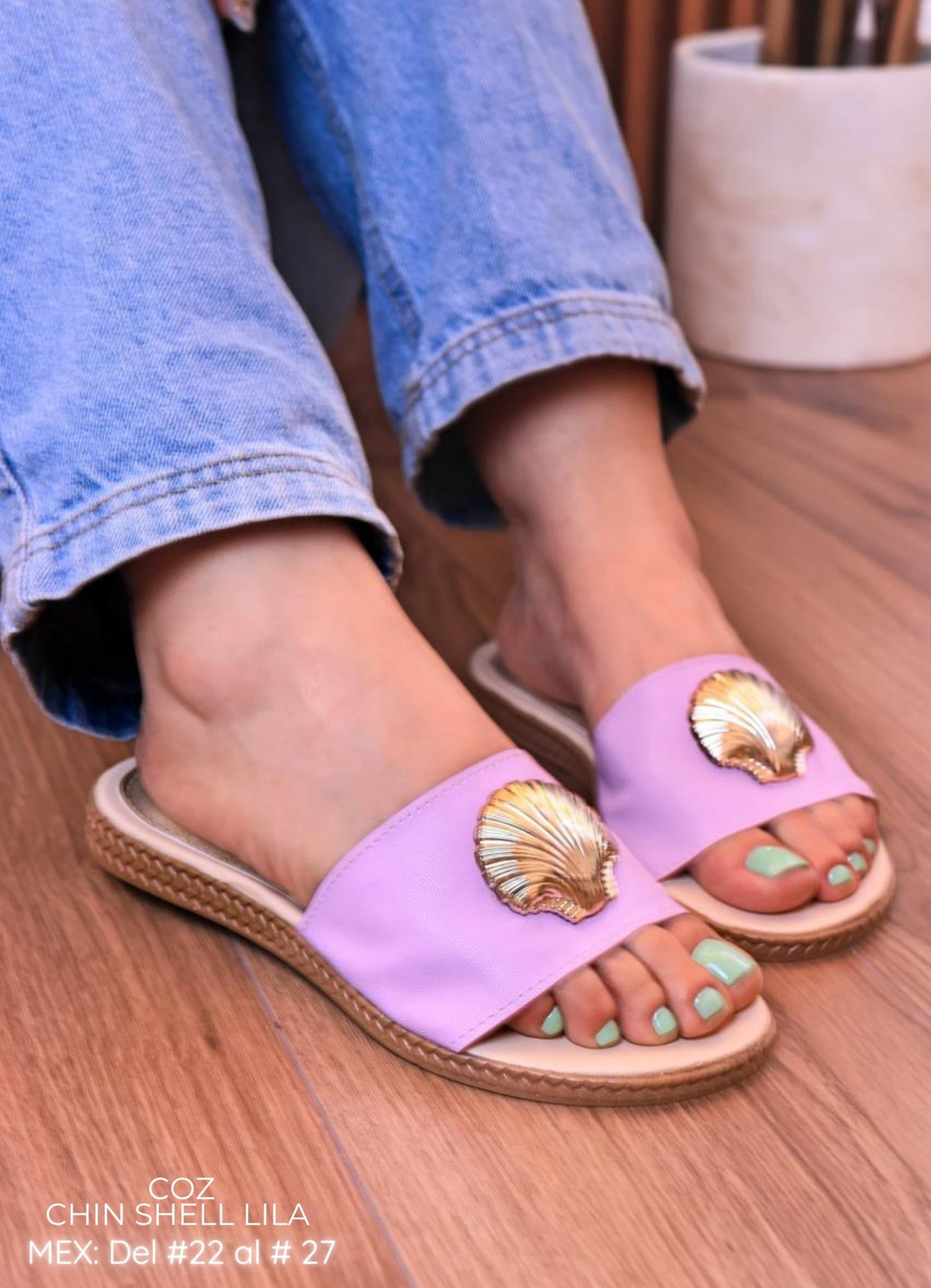 COZ CHIN SHELL LILA