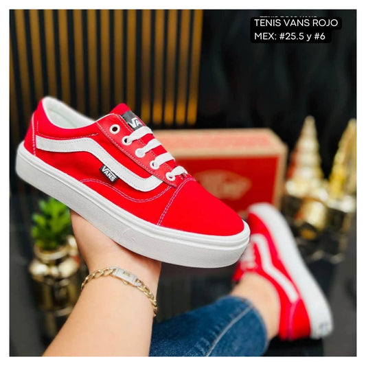 TENIS ROJO VANS