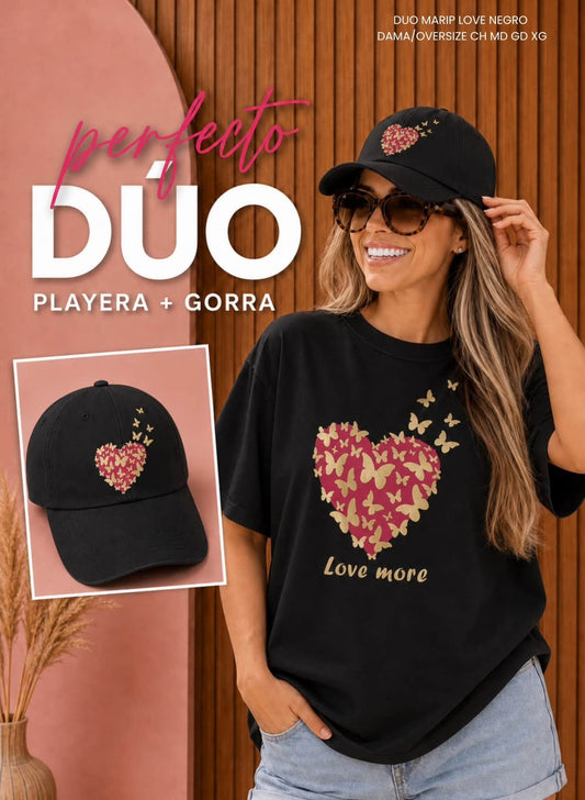 DUO MARIP LOVE NEGRO