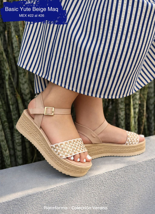 JIR BASIC YUTE BEIGE MAQ