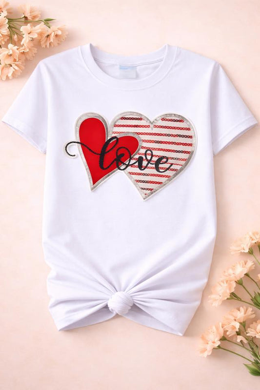 PLAYERA LOVE HEART