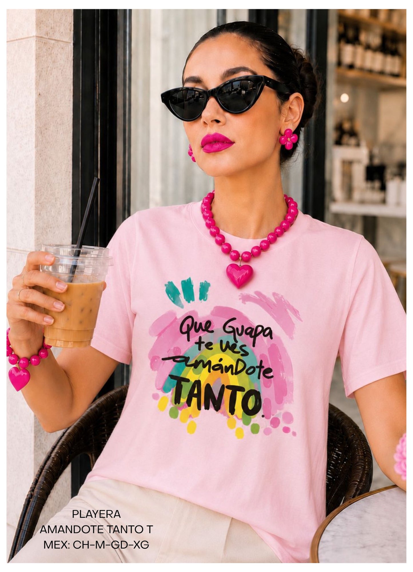 PLAYERA AMANDOTE TANTO T