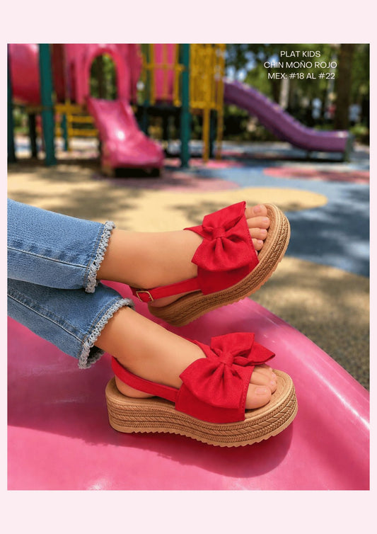 PLAT KIDS CHIN MOÑO ROJO