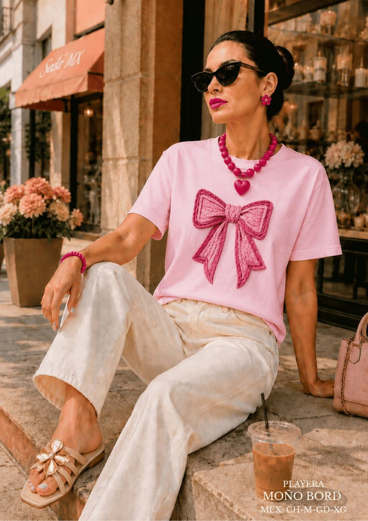 PLAYERA MOÑO BORD