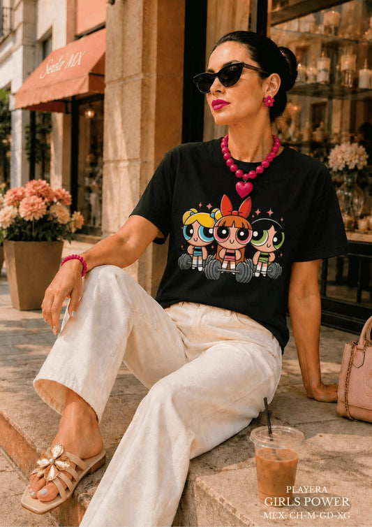 PLAYERA GIRLS POWER