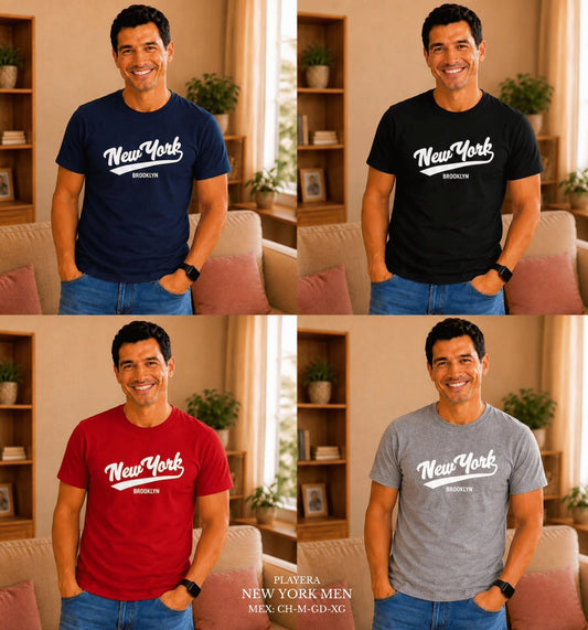 PLAYERA NEW YORK MEN