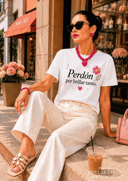 PLAYERA BRILLAR TANTO