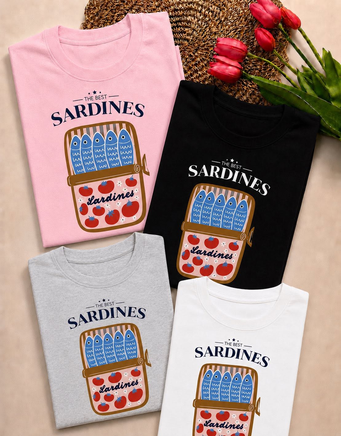 PLAYERA SARDINES