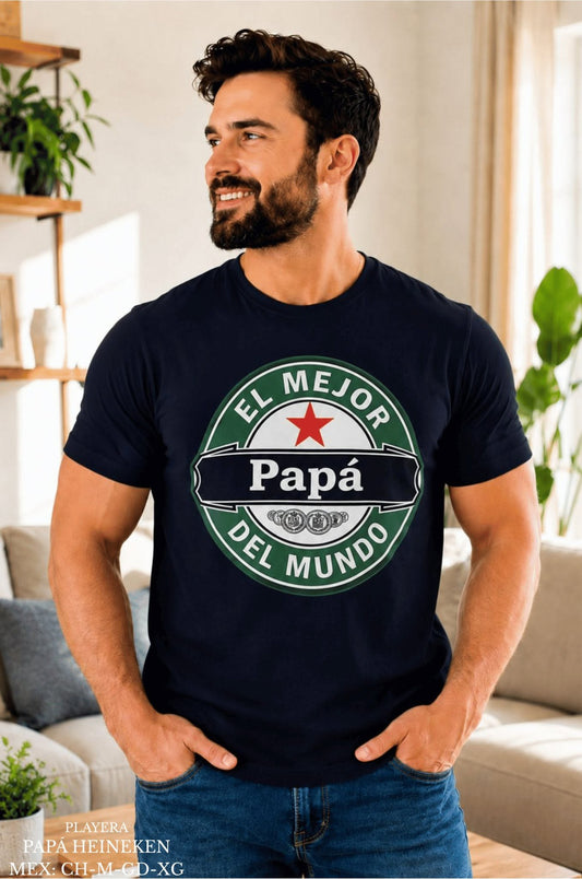 PLAYERA PAPA HEINEKEN