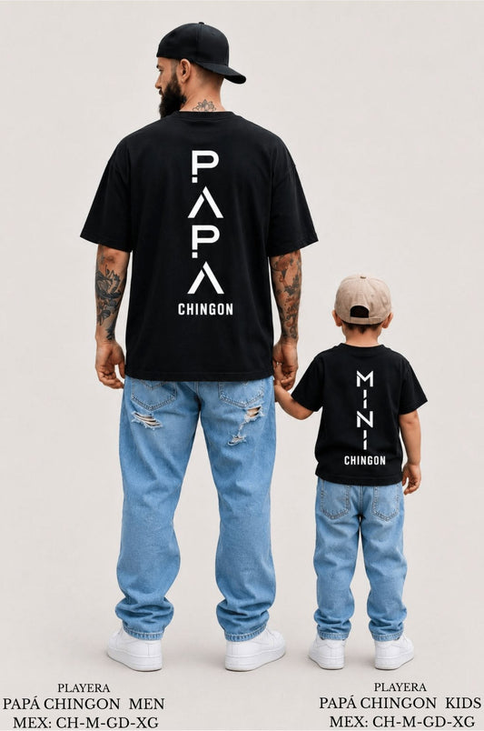 PLAYERA PAPA CHINGON MEN