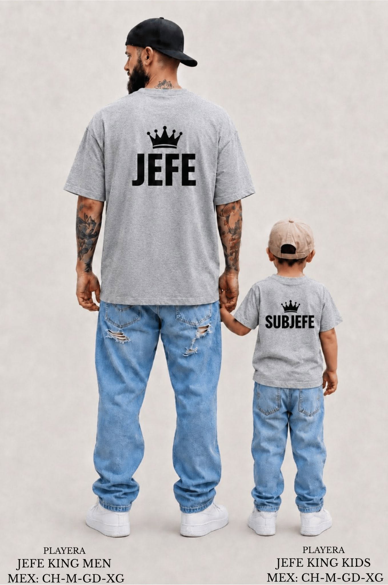 PLAYERA JEFE KING