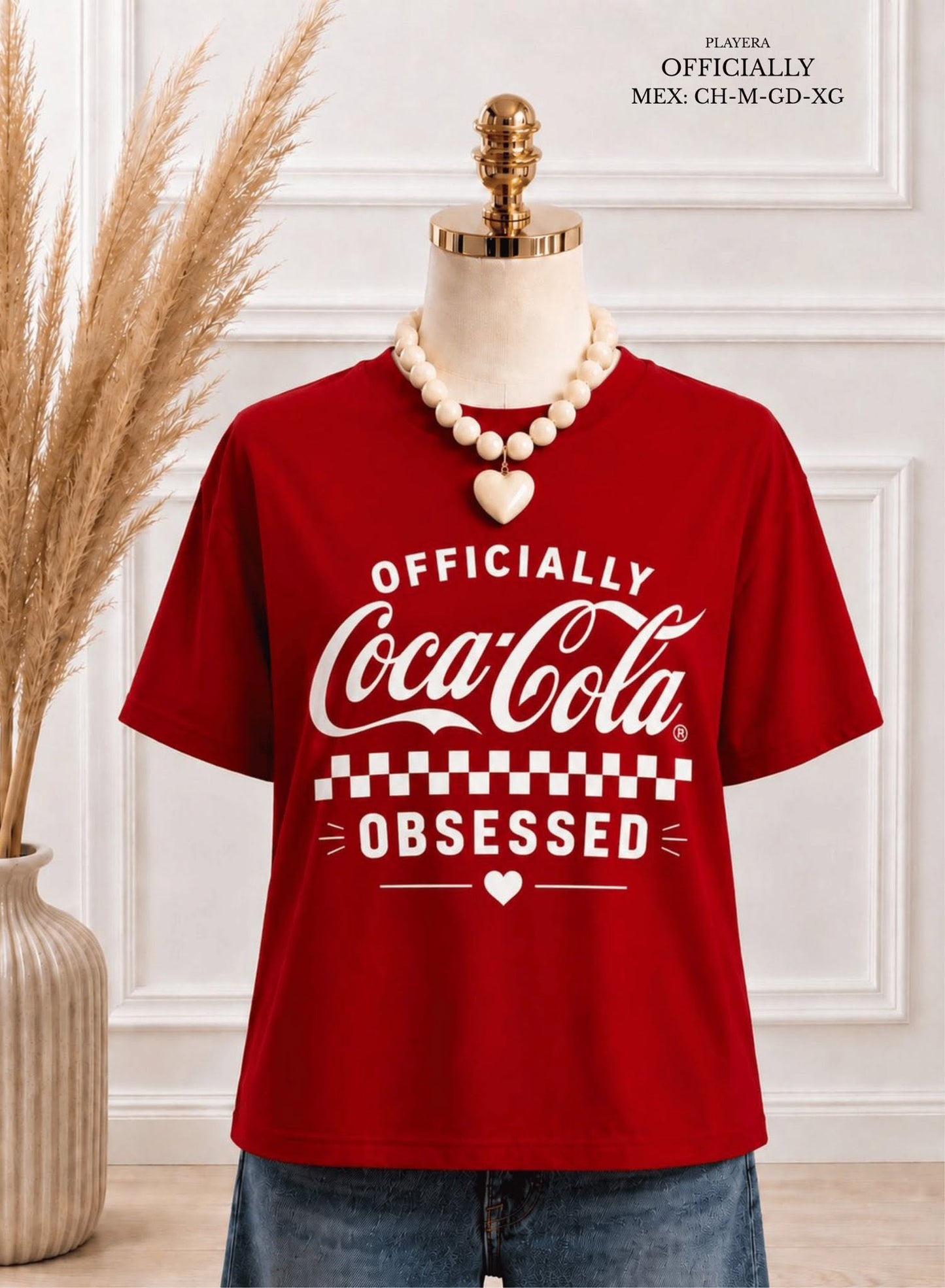 PLAYERA OFFICIALLY ROJO