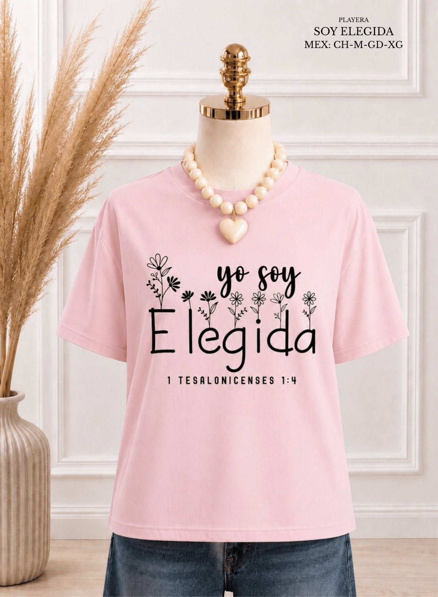 PLAYERA SOY ELEGIDA