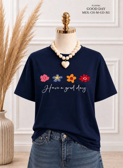 PLAYERA GOOD DAY MARINO