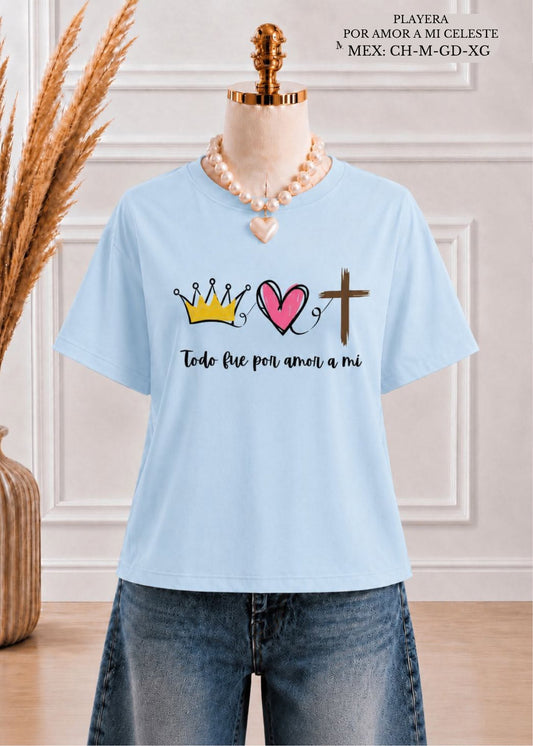 PLAYERA POR AMOR AMI