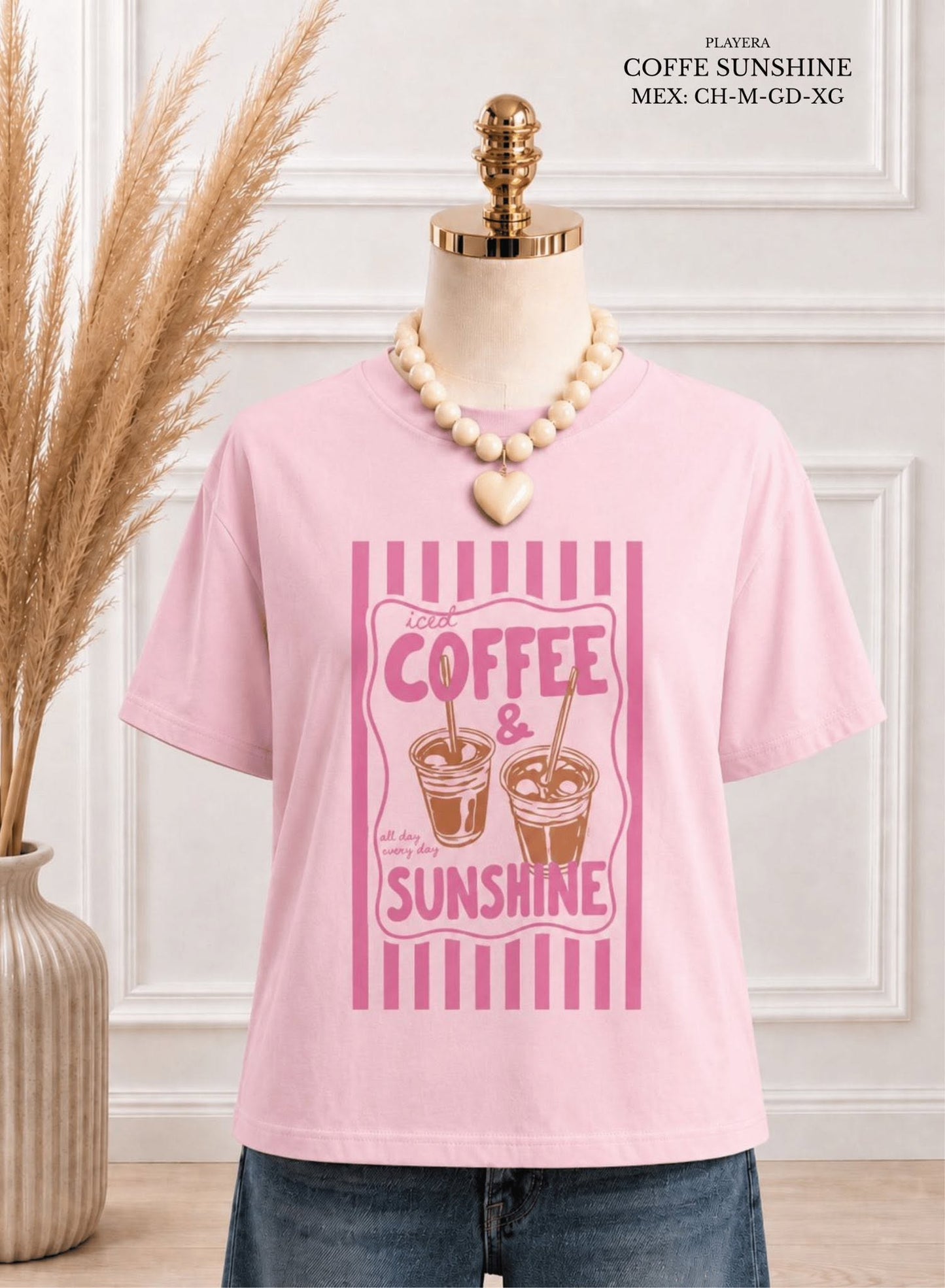 PLAYERA COFFE SUNSHINE