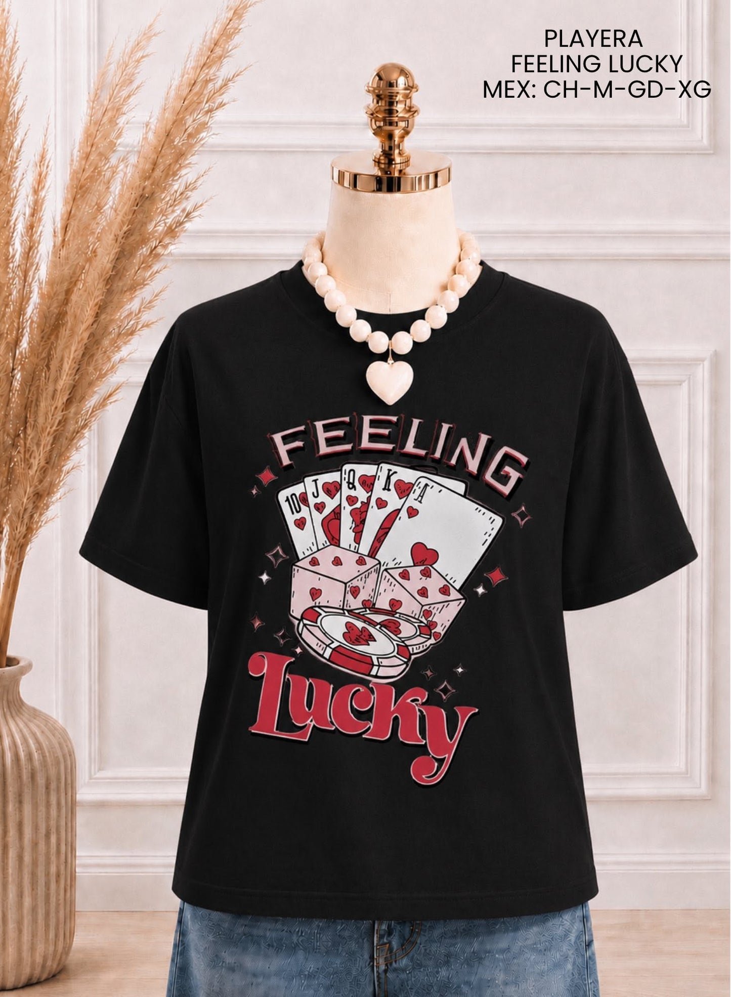 PLAYERA FEELING LUCKY