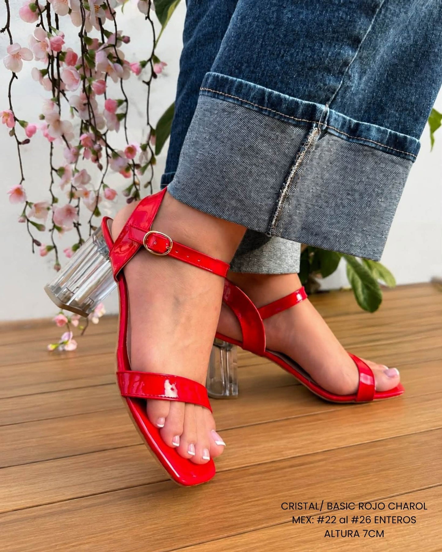CRISTAL BASIC ROJO CHAROL