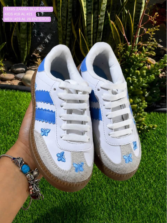 TENIS ZAMBA BLUE MARIP KIDS