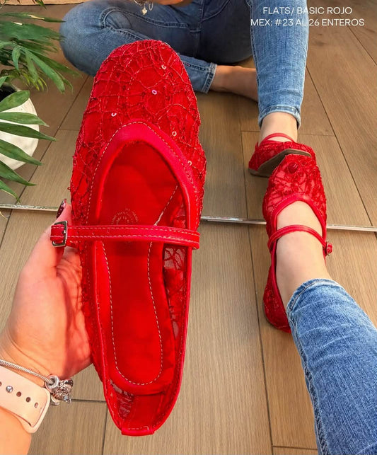 FLATS BASIC ROJO