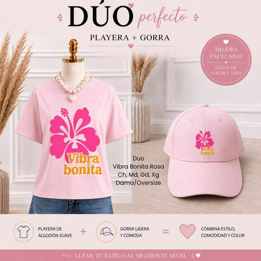 DUO VIBRA BONITA ROSA