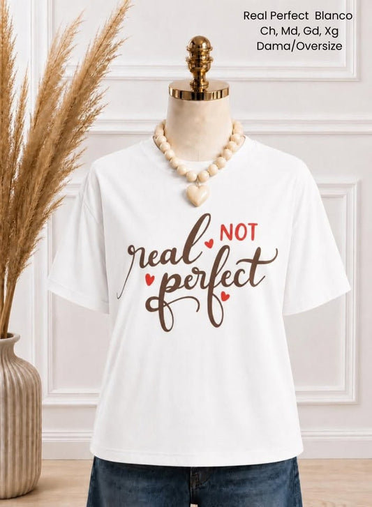 PLAYERA REAL PERFECT BLANCO
