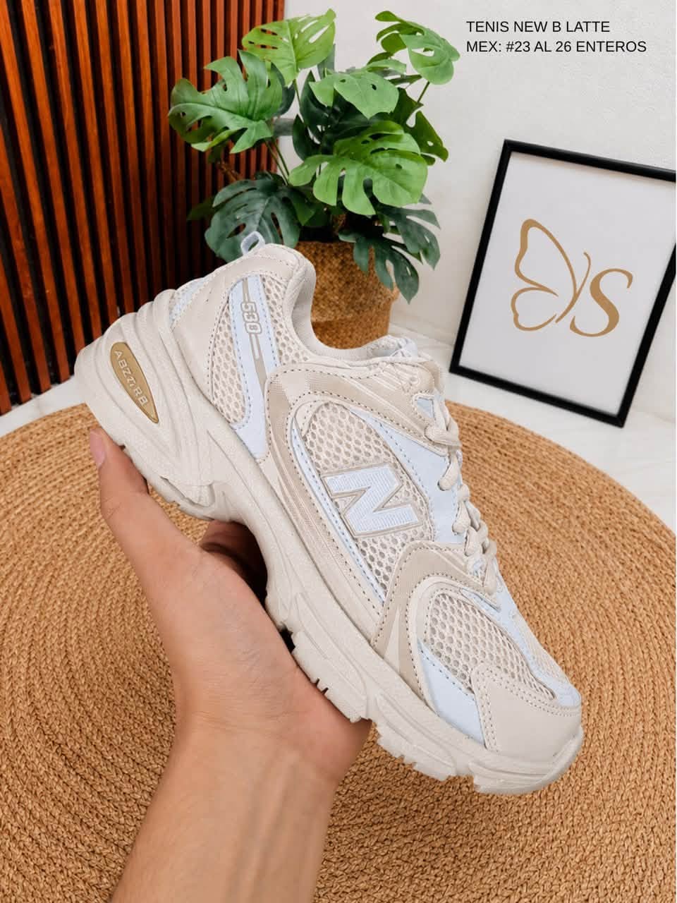 TENIS NEW B LATTE