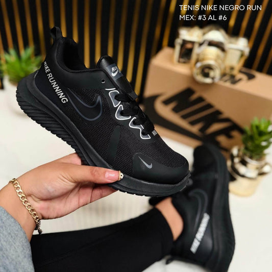 TENIS NIKE NEGRO RUN