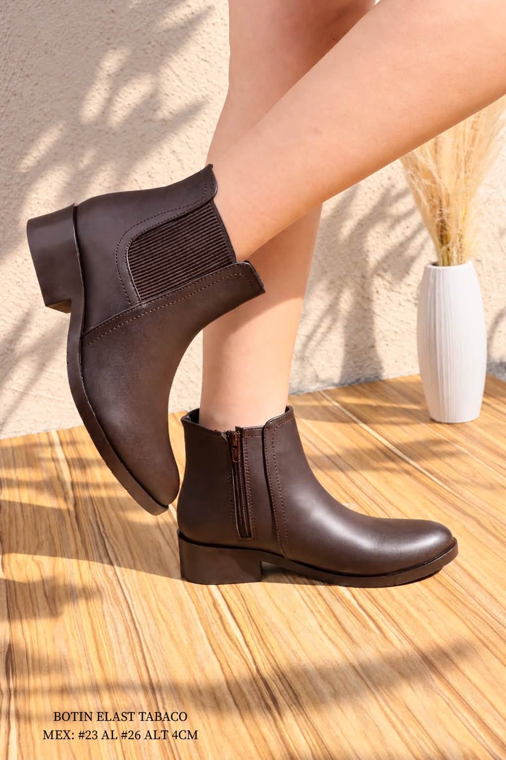 BOTIN ELAST TABACO