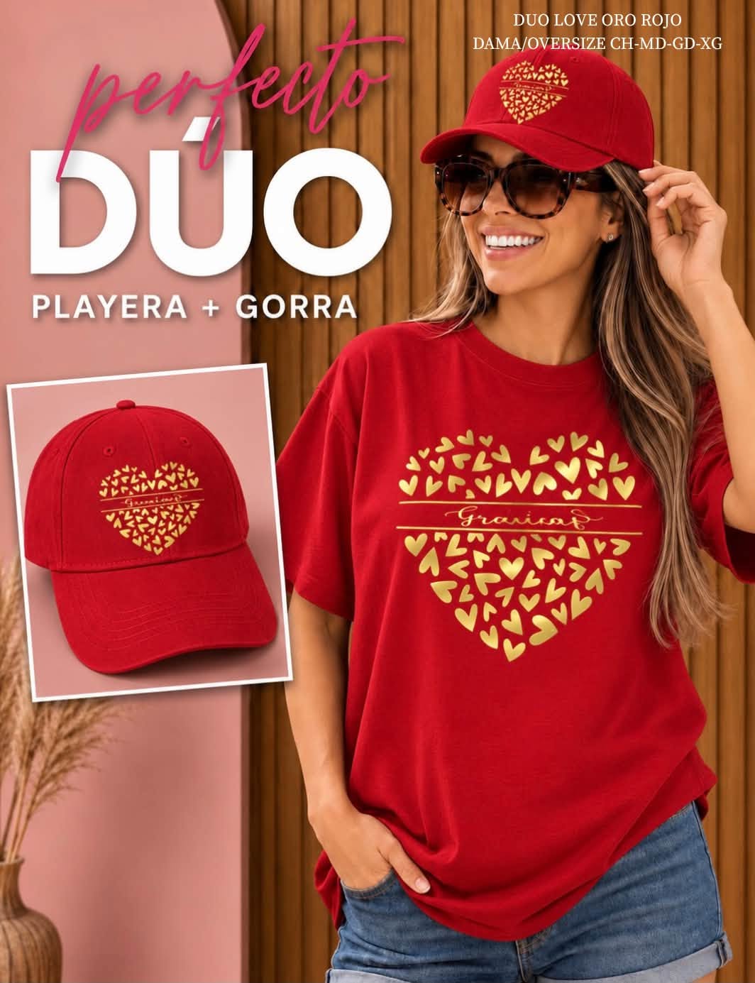 DUO LOVE ORO ROJO