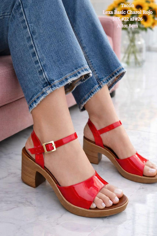 LEXA BASIC CHAROL ROJO