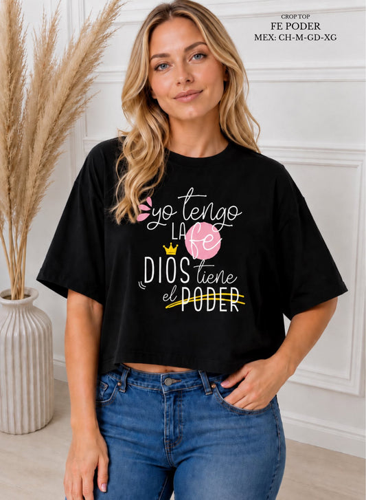 CROPTOP FE PODER