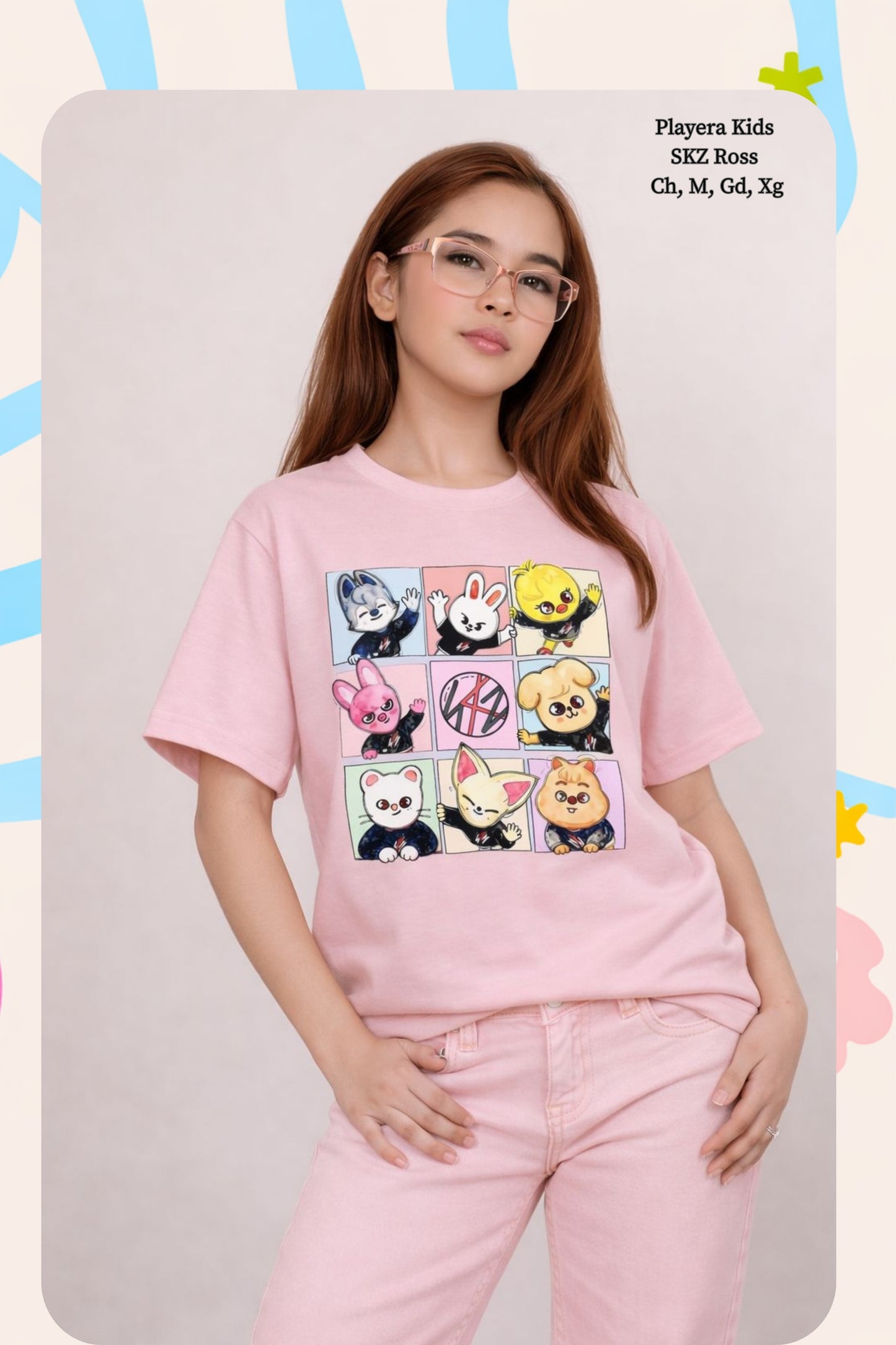 PLAYERA KIDS SKZ ROSS