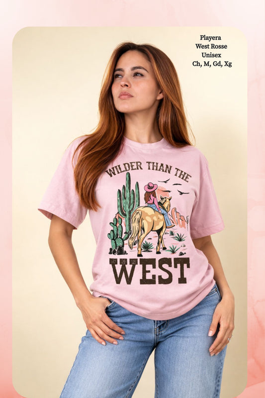 PLAYERA WEST ROSSE DAMA