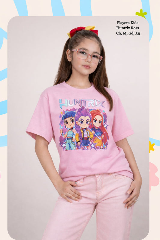 PLAYERA HUNTRIX ROSS KIDS