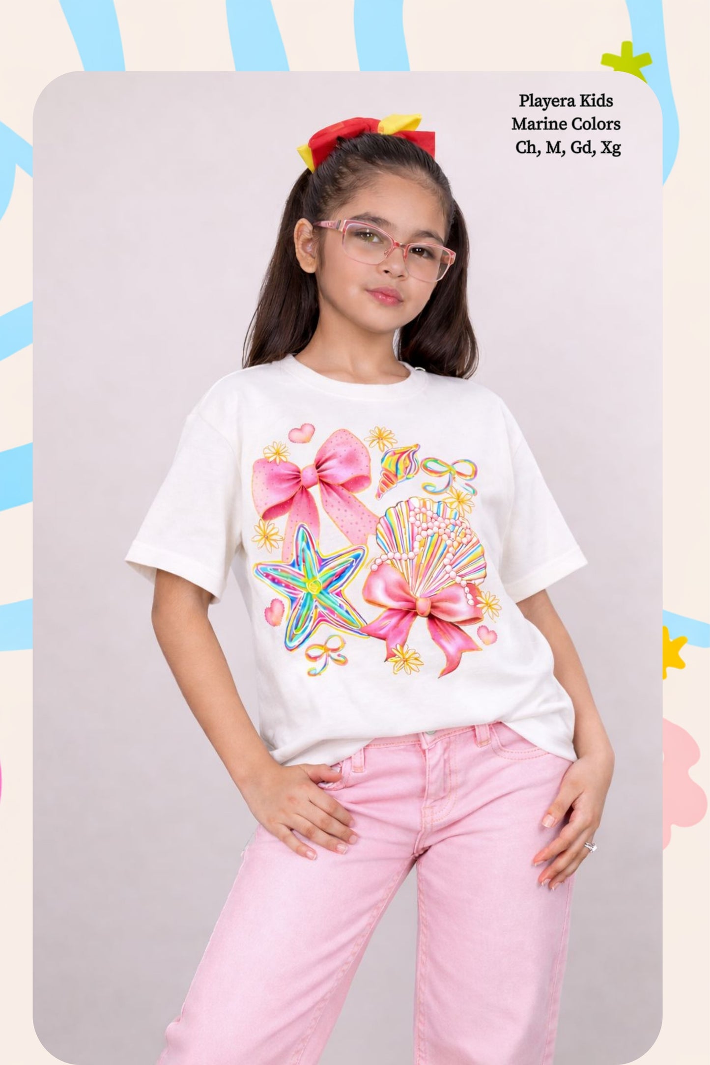PLAYERA MARINE COLORS KIDS
