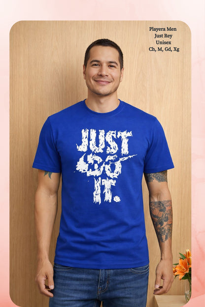 PLAYERA MEN JUST REY