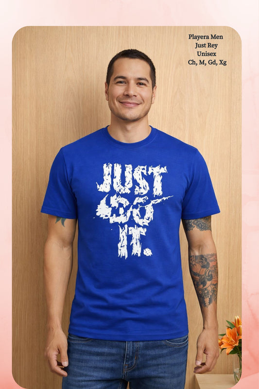 PLAYERA MEN JUST REY