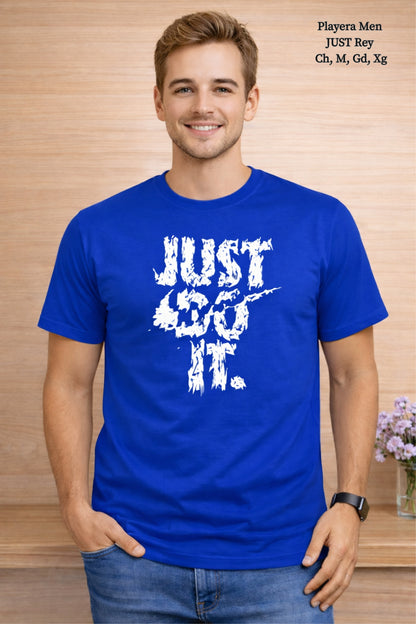 PLAYERA MEN JUST REY