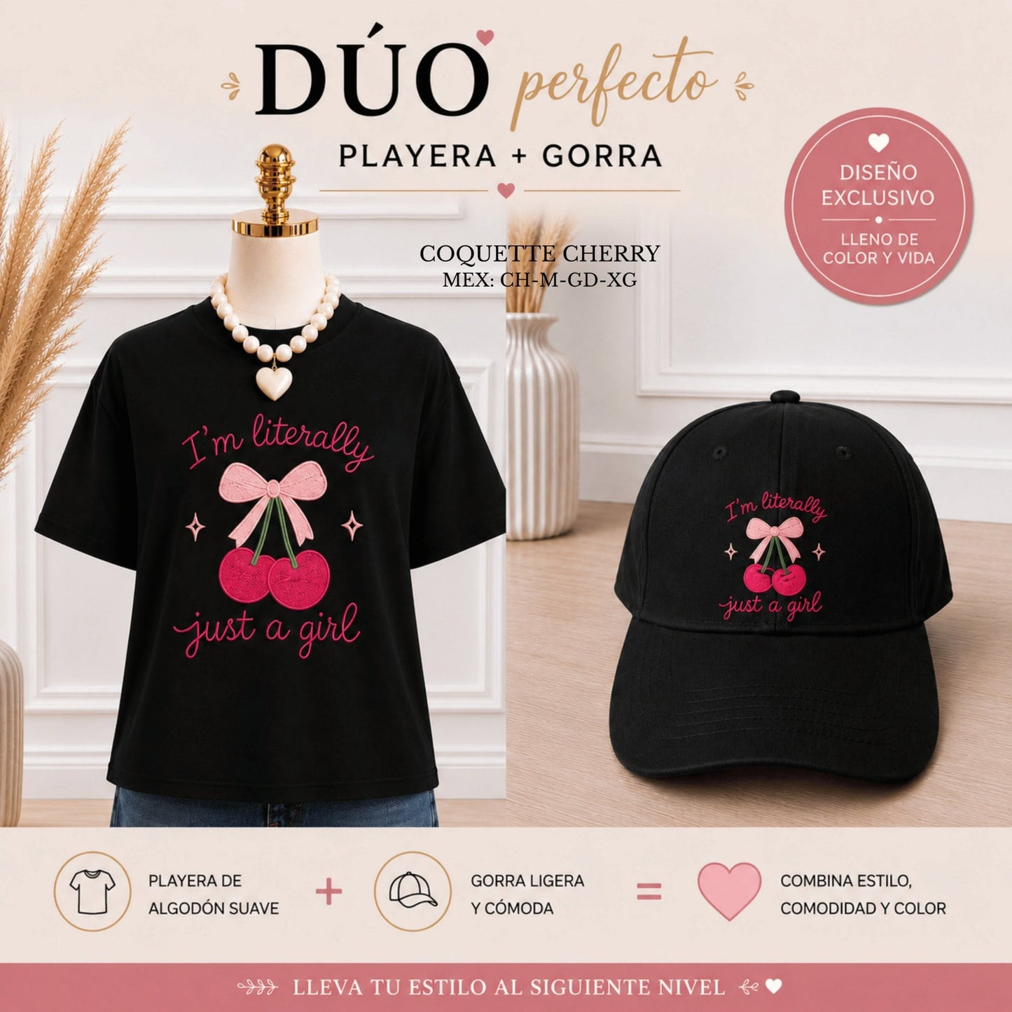 DUO COQUETTE CHERRY