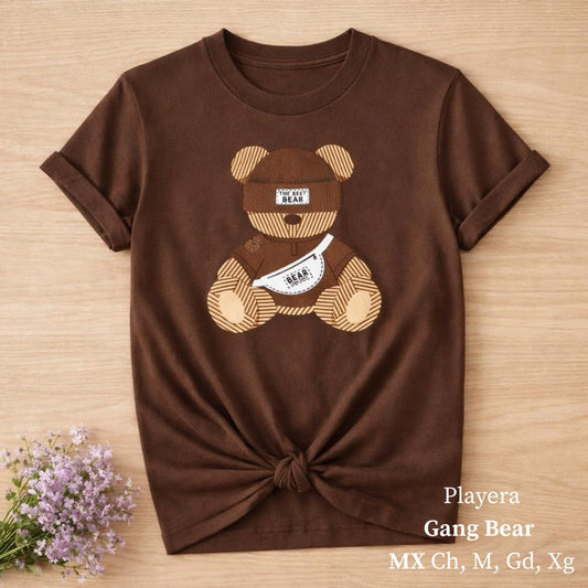 PLAYERA GANG BEAR