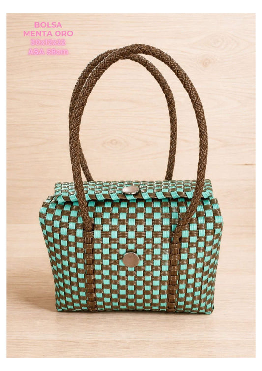 BOLSA MENTA ORO ASA