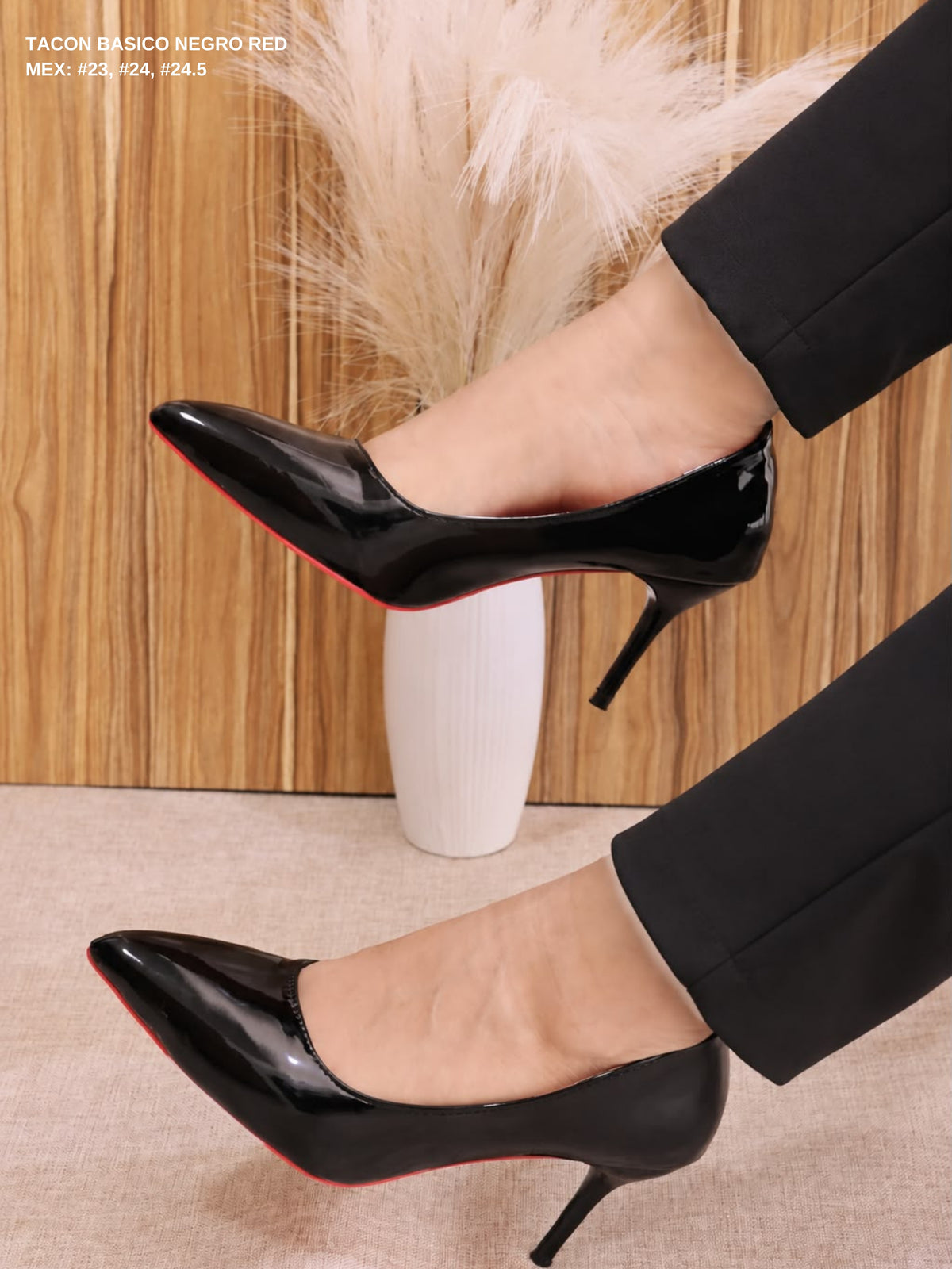 TACON BASICO NEGRO RED
