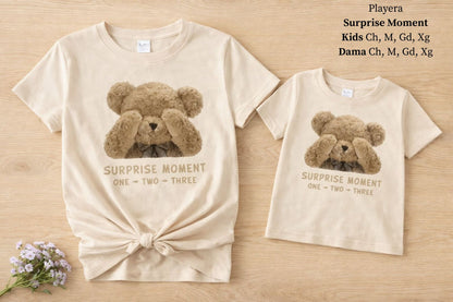 PLAYERA SURPRISE MOMENT KIDS