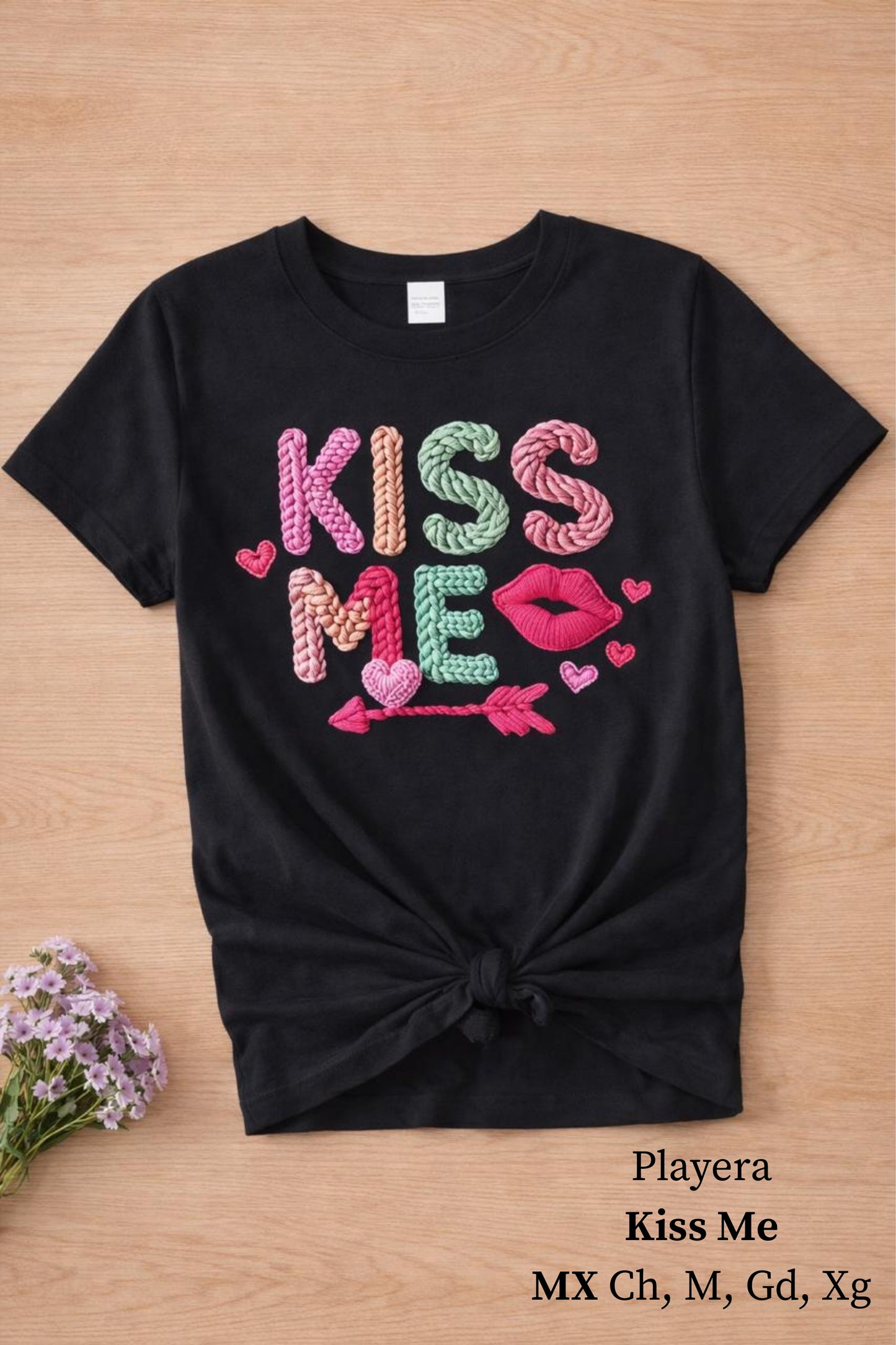 PLAYERA KISSME