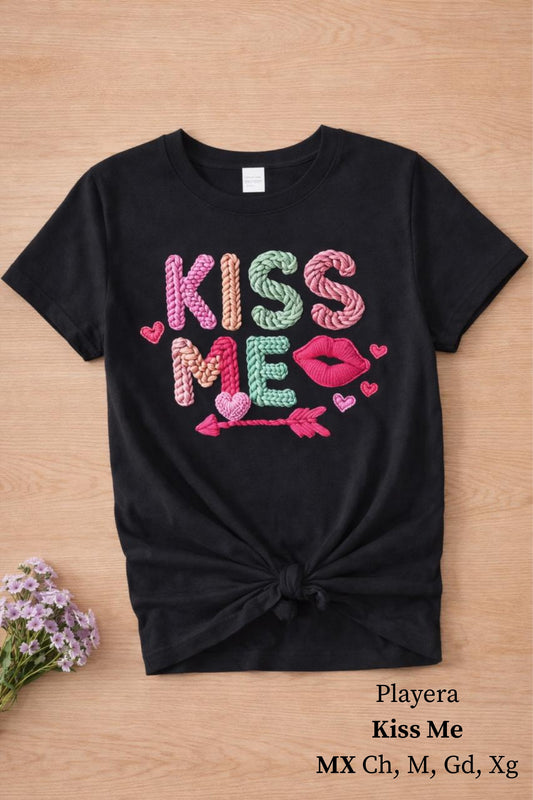 PLAYERA KISSME