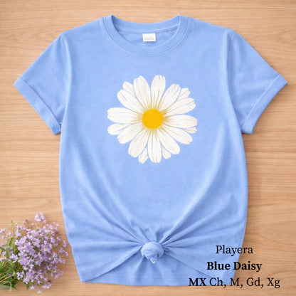 PLAYERA BLUE DAISY