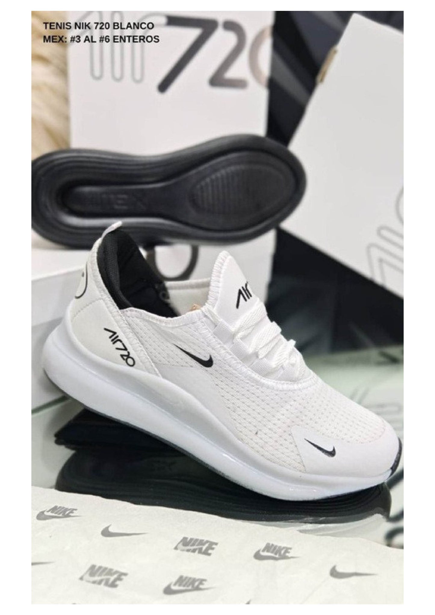 TENIS NIK 720 BLANCO
