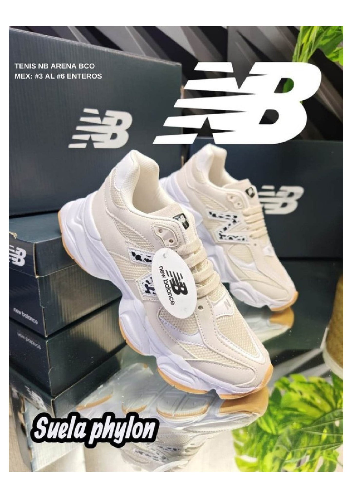 TENIS NB ARENA BCO